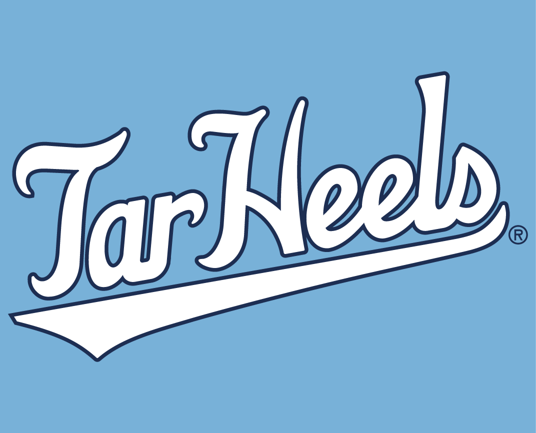 North Carolina Tar Heels 2015-Pres Wordmark Logo v11 iron on transfers for T-shirts